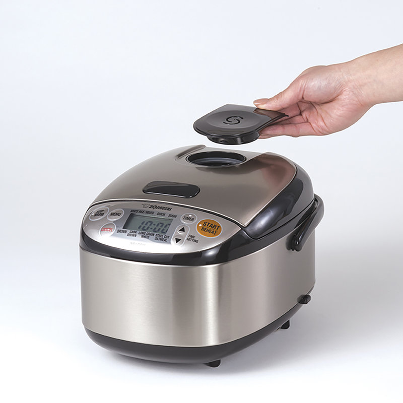 Zojirushi Stainless Steel 3 Cup Micom Rice Cooker & Warmer Zojirushi Stainless Steel 3 Cup Micom Rice Cooker & Warmer
